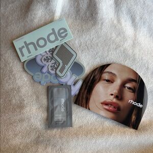Rhode Stickers Pack and Glazing Milk Sample